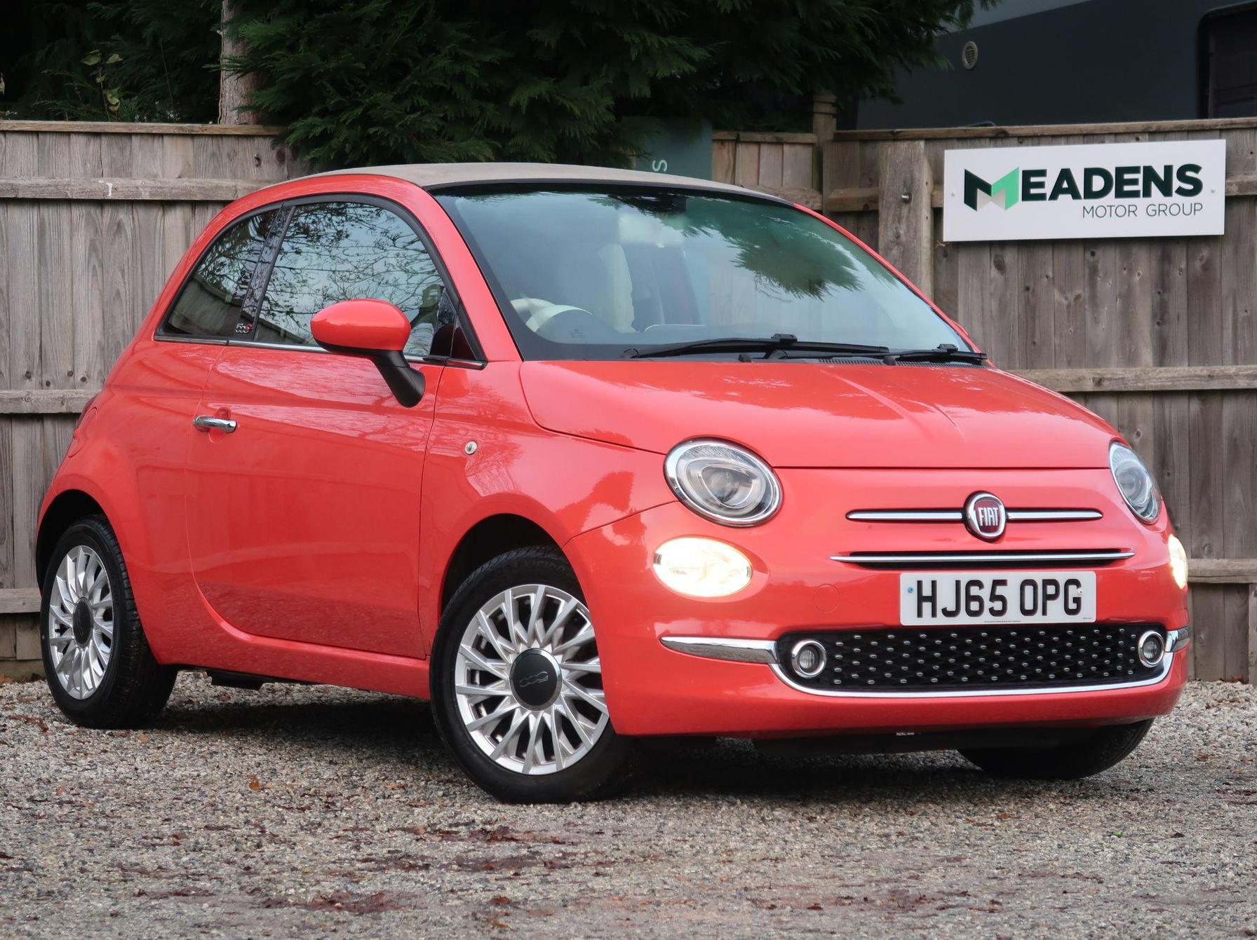 2015/65 Fiat 500C 1.2 ECO Lounge Euro 6 (s/s) 2dr Convertible